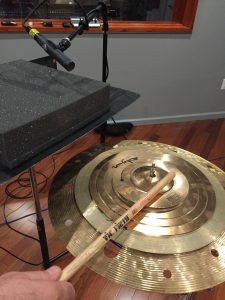 Alakazam - Recording Cymbal SFX jim combs music
